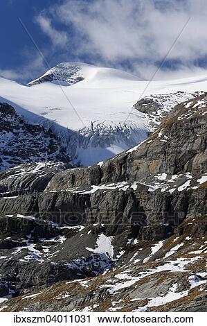 Stock Image - "Wildstrubel Glacier, Gemmi, Canton of Valais, Switzerland, Europe". Fotosearch