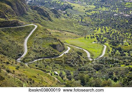 "Winding road, Gerace, Calabria, Italy, Europe" View Large Photo Image Stock Photo - "Winding road, Gerace, Calabria, Italy, Europe". Fotosearch