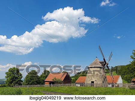 "Windmill, Kuzelov, Hodonin District, South Moravia, Czech Republic, Europe" View Large Photo Image Stock Photo - "Windmill, Kuzelov, Hodonin District, South Moravia, Czech Republic, Europe". Fotosearch