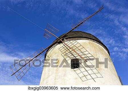 "Windmill, Trebic, Vysocina region, Czech Republic, Europe" View Large Photo Image Stock Photography - "Windmill, Trebic, Vysocina region, Czech Republic, Europe". Fotosearch