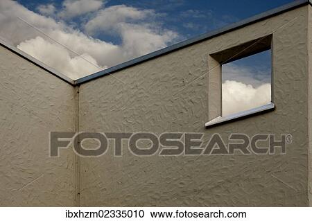 Window with a view of the sky View Large Photo Image Stock Image - Window with a view of the sky. Fotosearch