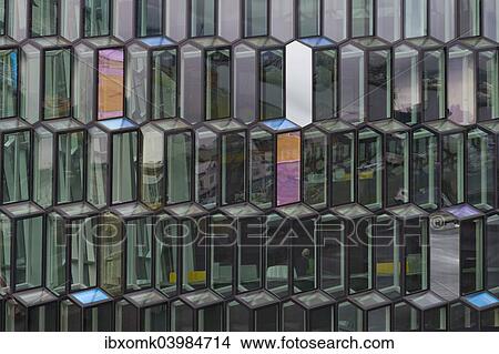 "Windows, Harpa concert hall and conference centre, the new landmark building of Reykjavik, Iceland, Europe" View Large Photo Image Picture - "Windows, Harpa concert hall and conference centre, the new landmark building of Reykjavik, Iceland, Europe". Fotosearch