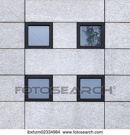 Windows on the facade of a building View Large Photo Image Picture - Windows on the facade of a building. Fotosearch