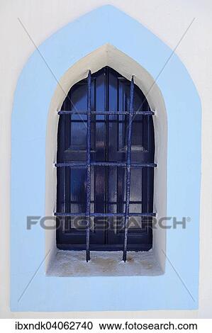 "Windows with window grate, Karpathos, Dodecanese, South Aegean, Greece, Europe" View Large Photo Image Stock Image - "Windows with window grate, Karpathos, Dodecanese, South Aegean, Greece, Europe". Fotosearch