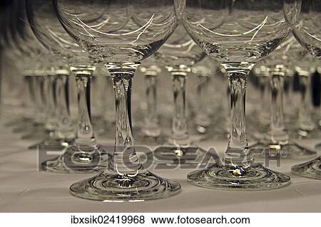 Wine glasses View Large Photo Image Stock Photo - Wine glasses. Fotosearch