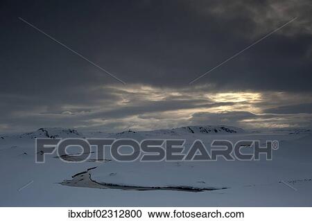 "Winter landscape, view towards Vatnajoekull Glacier, Icelandic Highlands, Iceland, Europe" View Large Photo Image Stock Image - "Winter landscape, view towards Vatnajoekull Glacier, Icelandic Highlands, Iceland, Europe". Fotosearch