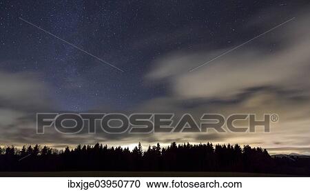 "Winter starry sky over the Altrauf, Swabian Jura, Baden-Wurttemberg, Germany, Europe" View Large Photo Image Stock Image - "Winter starry sky over the Altrauf, Swabian Jura, Baden-Wurttemberg, Germany, Europe". Fotosearch