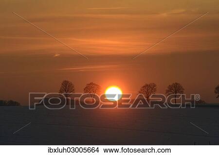 "Wintry sunset, Kurten-Spitze, North Rhine-Westphalia, Germany, Europe" View Large Photo Image Picture - "Wintry sunset, Kurten-Spitze, North Rhine-Westphalia, Germany, Europe". Fotosearch