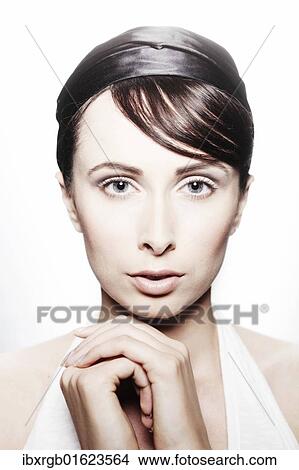 Picture - "Woman, 24, dressed in the style of the 60s". Fotosearch