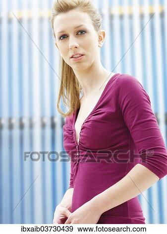 Woman standing View Large Photo Image Stock Photo - Woman standing. Fotosearch