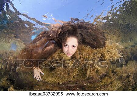 "Woman under water, Black Sea, Crimea, Ukraine, Europe" View Large Photo Image Stock Photography - "Woman under water, Black Sea, Crimea, Ukraine, Europe". Fotosearch