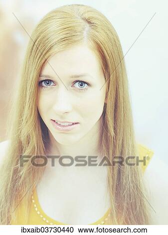 Stock Image - "Women, portrait". Fotosearch