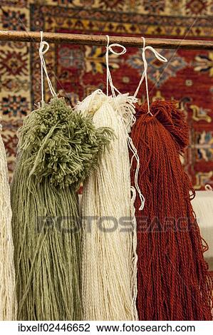 "Wool in a carpet factory, Turkey, Asia" View Large Photo Image Stock Image - "Wool in a carpet factory, Turkey, Asia". Fotosearch