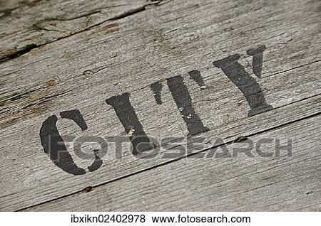 "Word """"City"""" on old sea chest" View Large Photo Image Stock Photo - "Word """"City"""" on old sea chest". Fotosearch