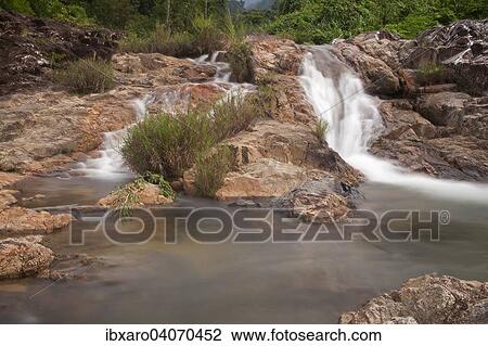 "Yang Bay waterfall, near Nha Trang, South Vietnam, Vietnam, Asia" View Large Photo Image Stock Image - "Yang Bay waterfall, near Nha Trang, South Vietnam, Vietnam, Asia". Fotosearch