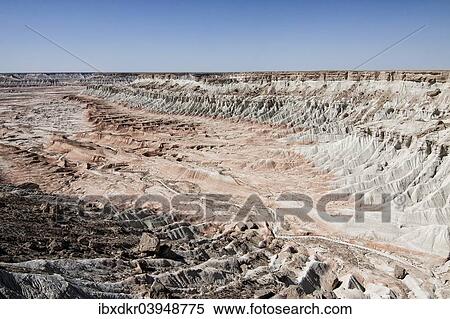 "Yangykala Canyon near Balkanabat, Oglanly, Balkan Province, Turkmenistan, Asia" View Large Photo Image Stock Photography - "Yangykala Canyon near Balkanabat, Oglanly, Balkan Province, Turkmenistan, Asia". Fotosearch