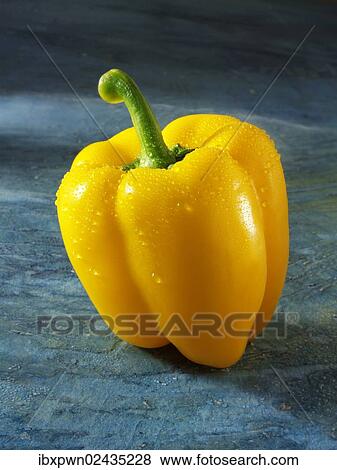 Yellow Bell Pepper View Large Photo Image Stock Photo - Yellow Bell Pepper. Fotosearch