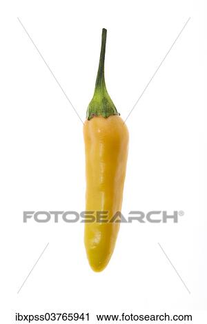 Stock Image - Yellow chili pepper. Fotosearch