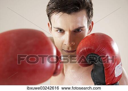 "Young man during boxing training, Mannheim, Baden-Wurttemberg, Germany, Europe" View Large Photo Image Stock Photograph - "Young man during boxing training, Mannheim, Baden-Wurttemberg, Germany, Europe". Fotosearch