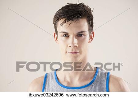 "Young man, portrait, Mannheim, Baden-Wurttemberg, Germany, Europe" View Large Photo Image Stock Photograph - "Young man, portrait, Mannheim, Baden-Wurttemberg, Germany, Europe". Fotosearch