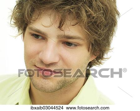 "Young man, portrait" View Large Photo Image Picture - "Young man, portrait". Fotosearch