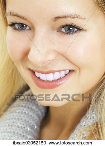 "Young woman, portrait" View Large Photo Image Stock Image - "Young woman, portrait". Fotosearch