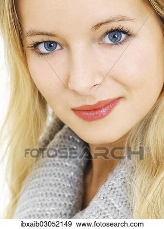"Young woman, portrait" View Large Photo Image Stock Photo - "Young woman, portrait". Fotosearch