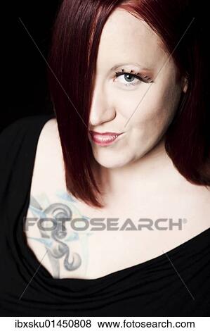 "Young woman, portrait" View Large Photo Image Stock Photo - "Young woman, portrait". Fotosearch