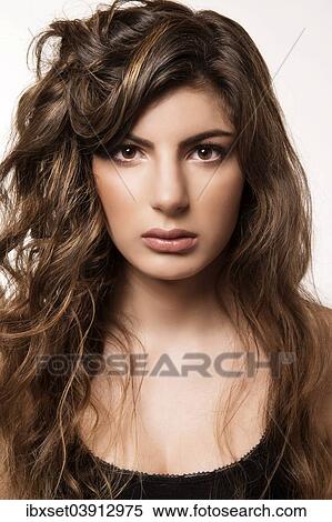 "Young woman, portrait" View Large Photo Image Stock Photography - "Young woman, portrait". Fotosearch