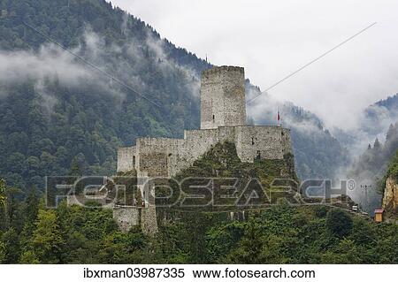 "Zilkale castle, Camlihemsin, Firtina Valley, Rize Province, Pontic Mountains, Black Sea Region, Turkey, Asia" View Large Photo Image Stock Photography - "Zilkale castle, Camlihemsin, Firtina Valley, Rize Province, Pontic Mountains, Black Sea Region, Turkey, Asia". Fotosearch