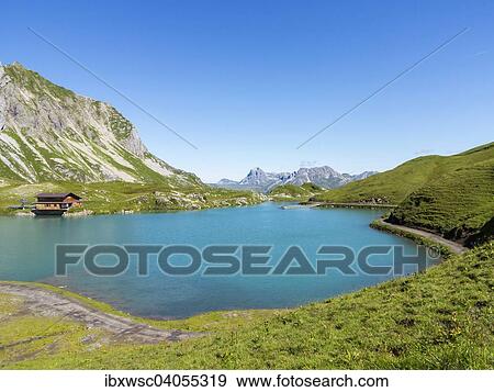 "Zurser See lake, Lechtal Alps, Zurs, Lechtal valley, Austria, Europe" View Large Photo Image Stock Photo - "Zurser See lake, Lechtal Alps, Zurs, Lechtal valley, Austria, Europe". Fotosearch
