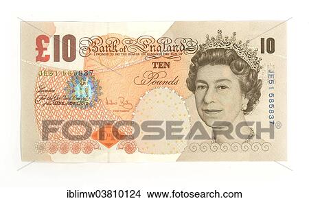 "10 Pound Sterling note, banknote, front" View Large Photo Image Picture - "10 Pound Sterling note, banknote, front". Fotosearch