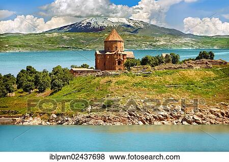 "10th century Armenian Orthodox Cathedral of the Holy Cross on Akdamar Island, Lake Van, Turkey, Asia" View Large Photo Image Stock Photo - "10th century Armenian Orthodox Cathedral of the Holy Cross on Akdamar Island, Lake Van, Turkey, Asia". Fotosearch