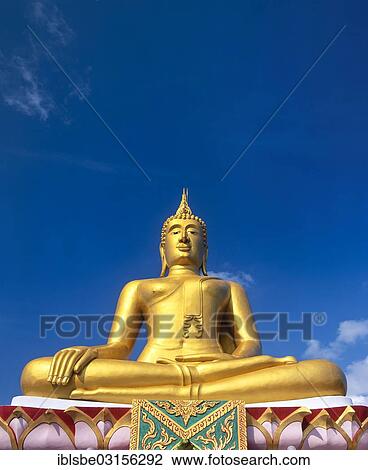 "12m high Big Buddha statue, Wat Phra Yai Temple, Bo Phut, Ko Samui, Southern Thailand, Thailand, Asia" View Large Photo Image Stock Image - "12m high Big Buddha statue, Wat Phra Yai Temple, Bo Phut, Ko Samui, Southern Thailand, Thailand, Asia". Fotosearch