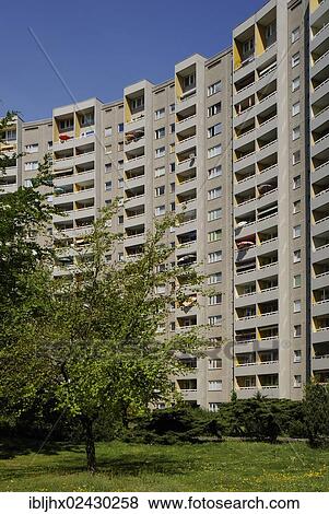 "18-story apartment building designed by Walter Gropius, Gropiussstadt, Gropius City, satellite settlement, large housing estate with 18, 000 apartments, Neukoelln, Berlin, Germany, Europe" View Large Photo Image Stock Photo - "18-story apartment building designed by Walter Gropius, Gropiussstadt, Gropius City, satellite settlement, large housing estate with 18, 000 apartments, Neukoelln, Berlin, Germany, Europe". Fotosearch