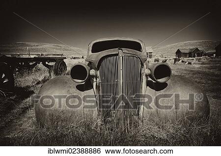 "1937 Chevrolet Chevy, rusted, ghost town of Bodie, a former gold mining town, Bodie State Historic Park, California, United States of America, USA" View Large Photo Image Stock Photograph - "1937 Chevrolet Chevy, rusted, ghost town of Bodie, a former gold mining town, Bodie State Historic Park, California, United States of America, USA". Fotosearch
