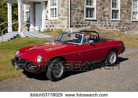 "1977 MGB, Roxton Pond, Quebec, Canada, North America" View Large Photo Image Stock Photo - "1977 MGB, Roxton Pond, Quebec, Canada, North America". Fotosearch