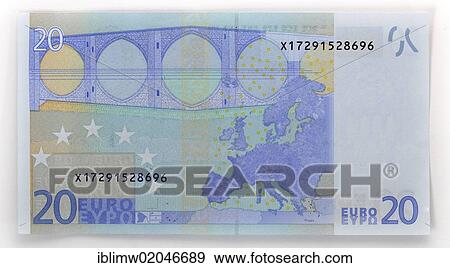 "20-euro banknote, back" View Large Photo Image Stock Photo - "20-euro banknote, back". Fotosearch