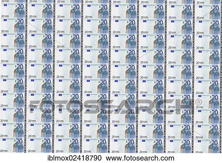20-euro banknotes View Large Photo Image Stock Image - 20-euro banknotes. Fotosearch