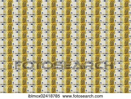 Stock Photography - 200-euro banknotes. Fotosearch