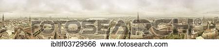 "360-degree gigapanorama of Hamburg from the top of St. Peter's Church, Hamburg, Hamburg, Germany, Europe" View Large Photo Image Stock Photograph - "360-degree gigapanorama of Hamburg from the top of St. Peter's Church, Hamburg, Hamburg, Germany, Europe". Fotosearch