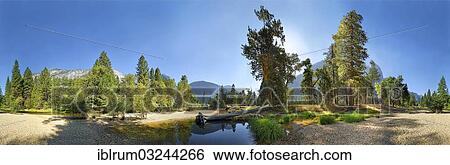 "360 panoramic view of Yosemite Valley the with Merced River, Yosemite Village, Yosemite National Park, California, United States, North America" View Large Photo Image Stock Photograph - "360 panoramic view of Yosemite Valley the with Merced River, Yosemite Village, Yosemite National Park, California, United States, North America". Fotosearch