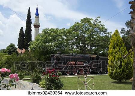 Picture - "45161 locomotive, 1D-h2, serial piece number 20, North British Locomotive Company, Glasgow, 1942, Camlik Railway Museum, Camlik, Turkey, Asia". Fotosearch