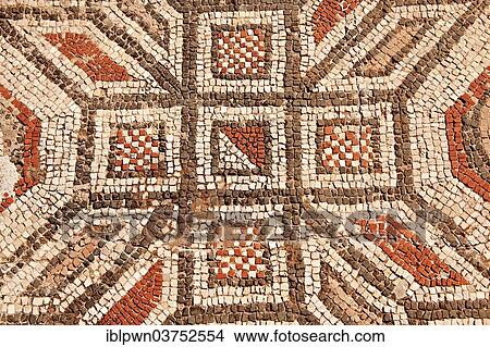 "4th century geometric floor mosaic from the late Roman Jewish synagogue of Sardis, archaeological site, UNESCO World Heritage Site, Hermus valley, Sardis, Turkey, Asia" View Large Photo Image Picture - "4th century geometric floor mosaic from the late Roman Jewish synagogue of Sardis, archaeological site, UNESCO World Heritage Site, Hermus valley, Sardis, Turkey, Asia". Fotosearch