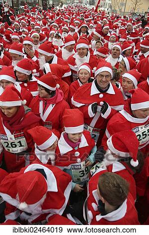 "4th Michendorf Santa Run, Europe's biggest Santa Run, Michendorf, Brandenburg, Germany, Europe" View Large Photo Image Stock Photo - "4th Michendorf Santa Run, Europe's biggest Santa Run, Michendorf, Brandenburg, Germany, Europe". Fotosearch