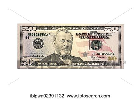 50 dollar banknote View Large Photo Image Stock Image - 50 dollar banknote. Fotosearch