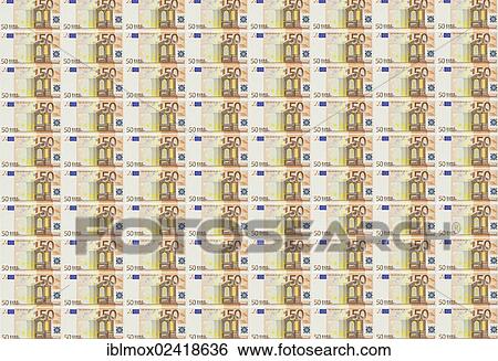 50-euro banknotes View Large Photo Image Stock Photograph - 50-euro banknotes. Fotosearch