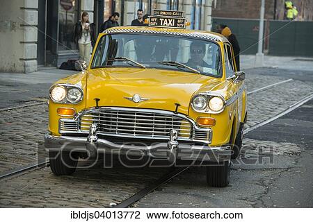 "60's Checker Cab taxi, Brooklyn Heights, New York, United States, North America" View Large Photo Image Stock Image - "60's Checker Cab taxi, Brooklyn Heights, New York, United States, North America". Fotosearch