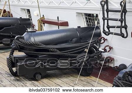 "A cannon of the historic frigate Jylland, Ebeltoft, Midtjylland, Denmark, Europe" View Large Photo Image Stock Image - "A cannon of the historic frigate Jylland, Ebeltoft, Midtjylland, Denmark, Europe". Fotosearch