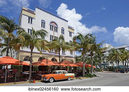 "A classic car parked on Ocean Drive, South Beach, Miami, Florida, USA" View Large Photo Image Stock Image - "A classic car parked on Ocean Drive, South Beach, Miami, Florida, USA". Fotosearch